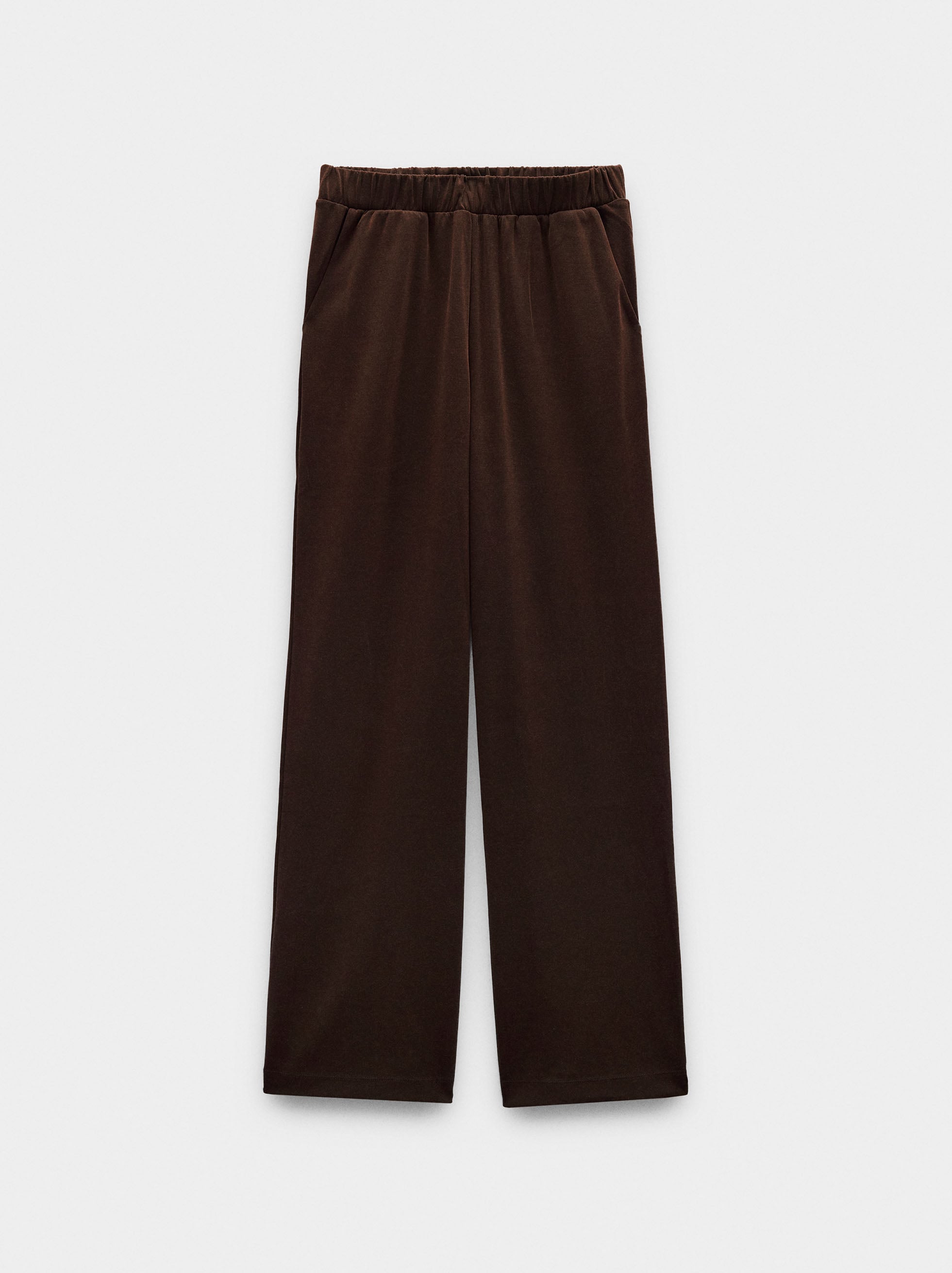 Pantalón Con Cintura Elástica Tacto Suave