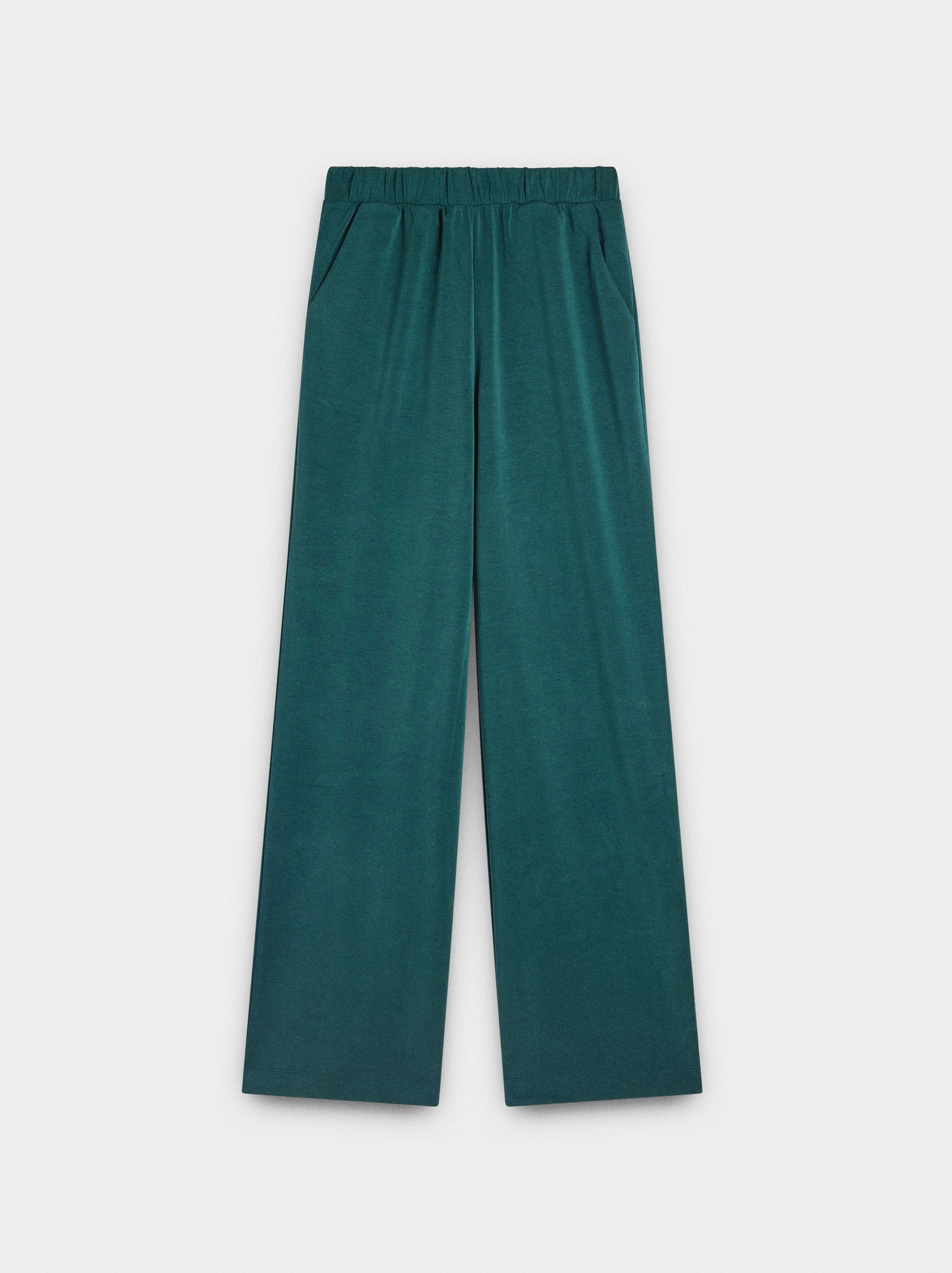 Pantalón Con Cintura Elástica Tacto Suave
