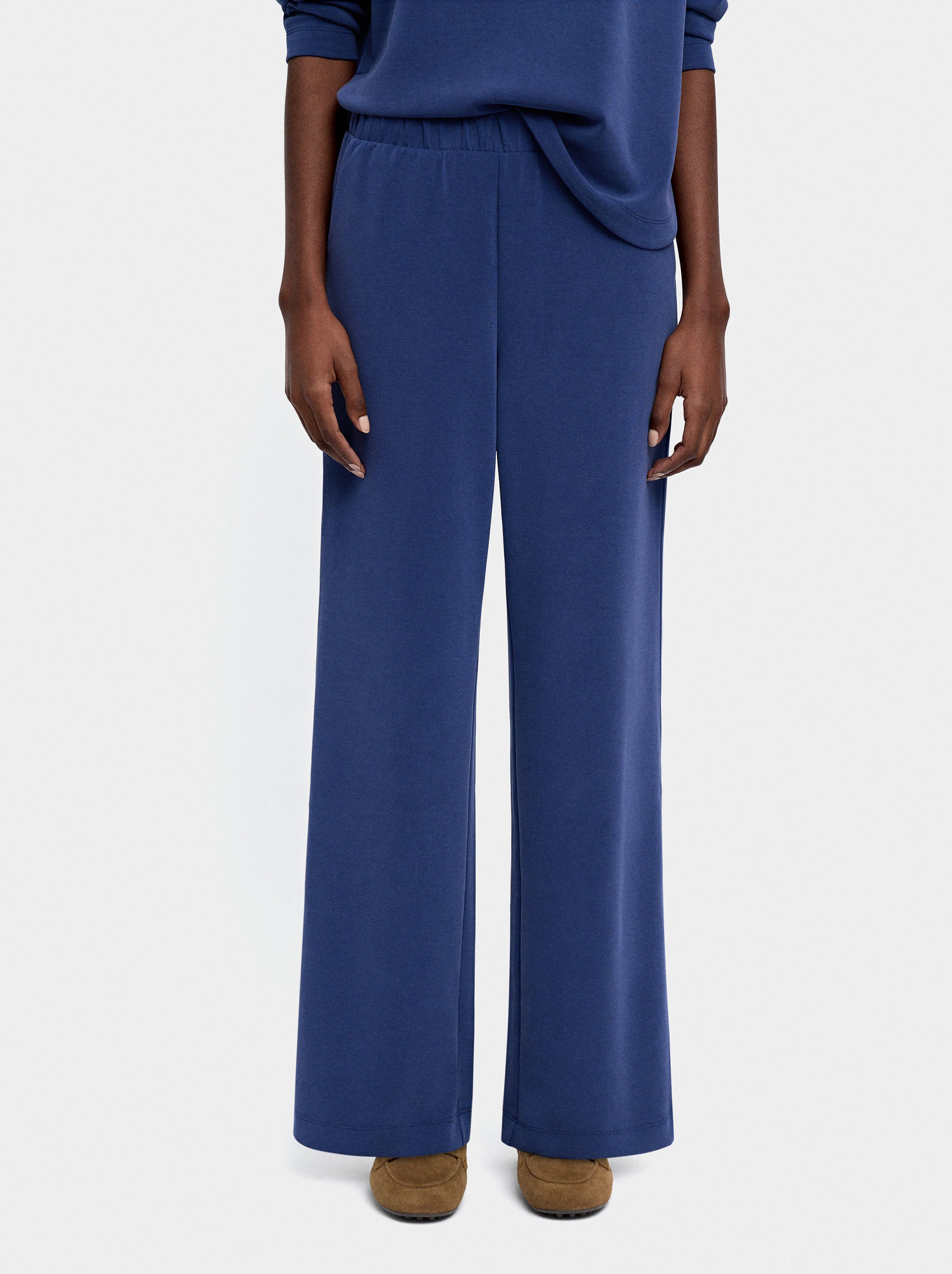 Pantalón Con Cintura Elástica Tacto Suave