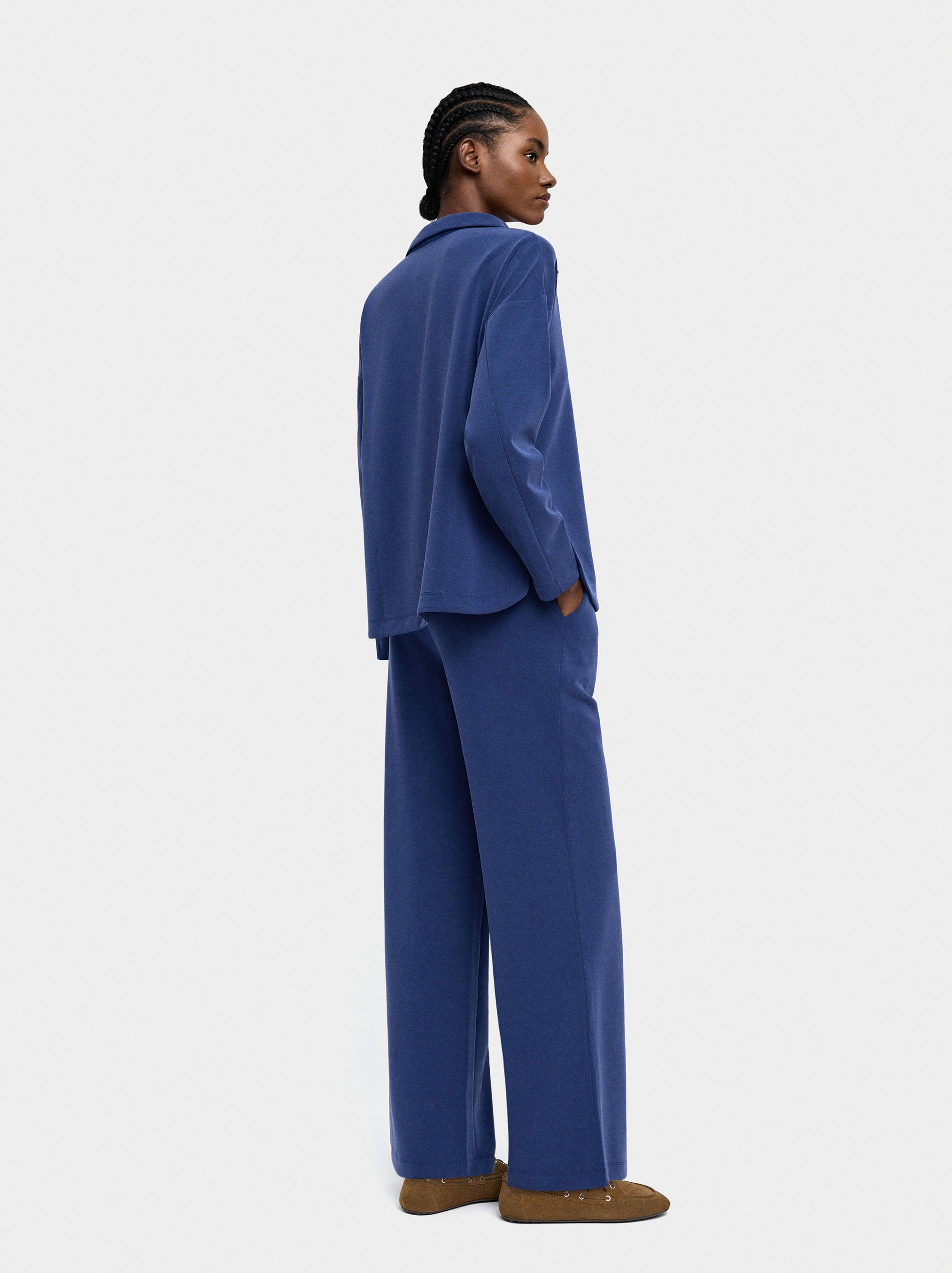 Pantalón Con Cintura Elástica Tacto Suave