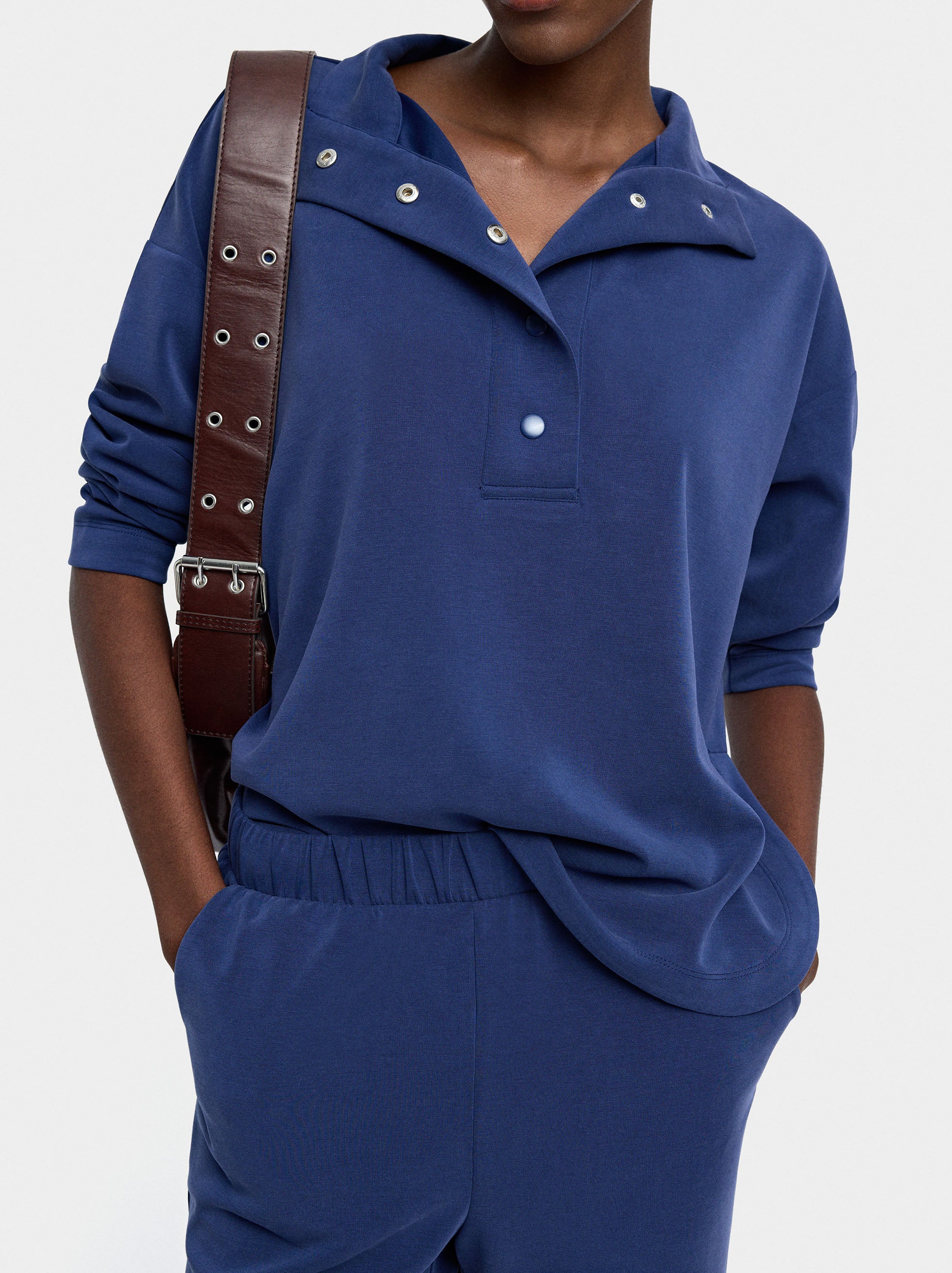 Pantalón Con Cintura Elástica Tacto Suave