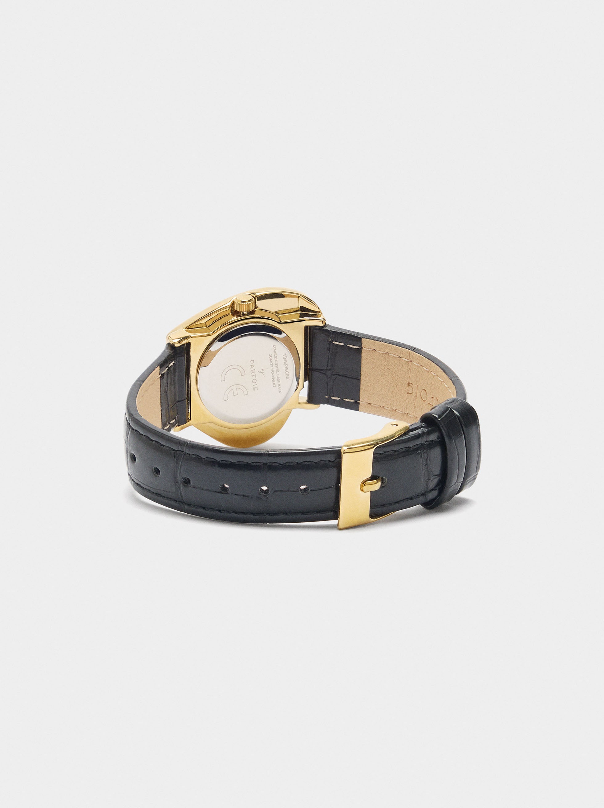 Reloj Con Esfera En Forma De Corazón