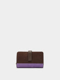 Cartera De Piel De Contraste