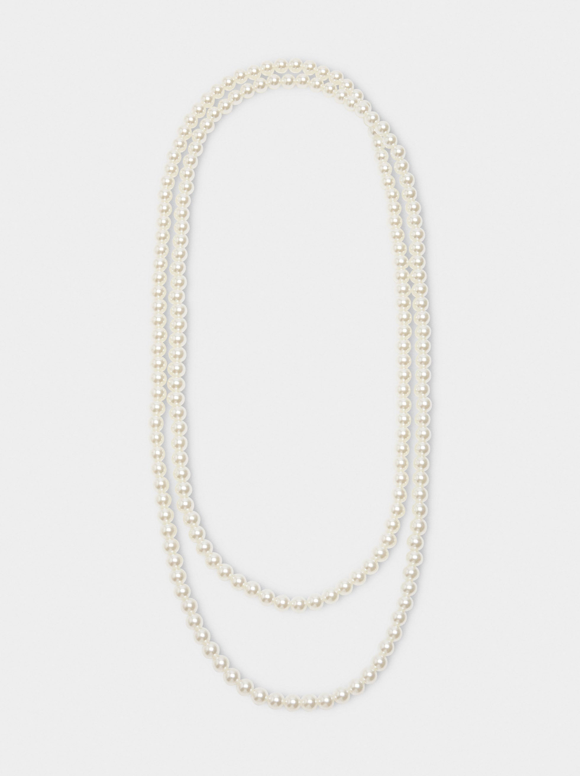 Collar De Perlas De Dos Vueltas