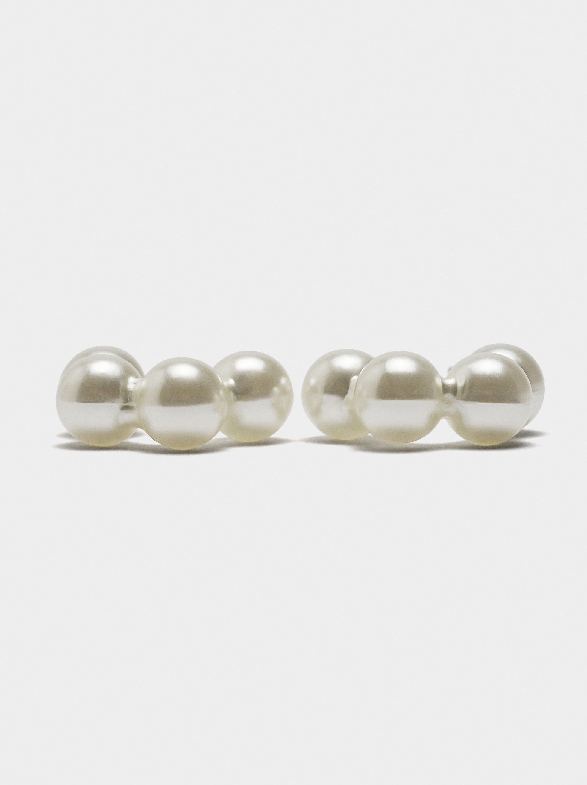 Aros Abiertos Con Perlas