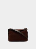 Bolso Bandolera Con Piel