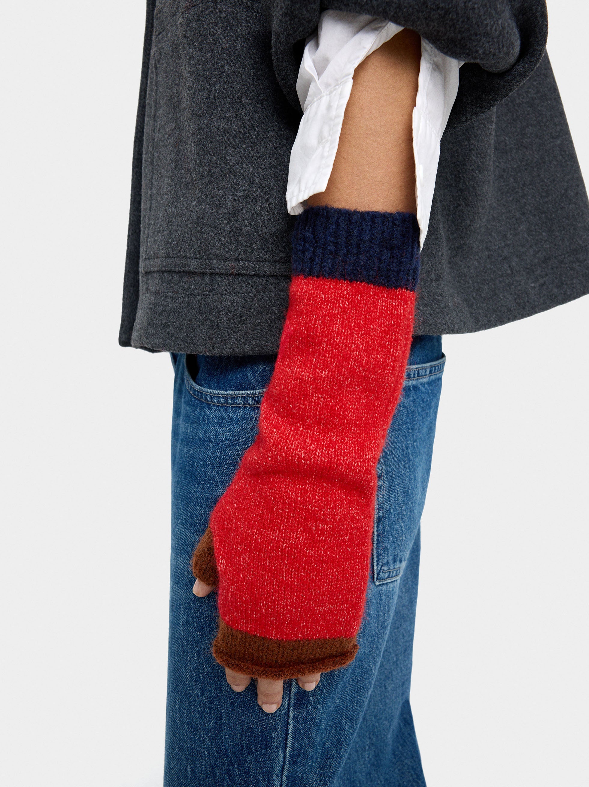 Guantes Mitones De Lana