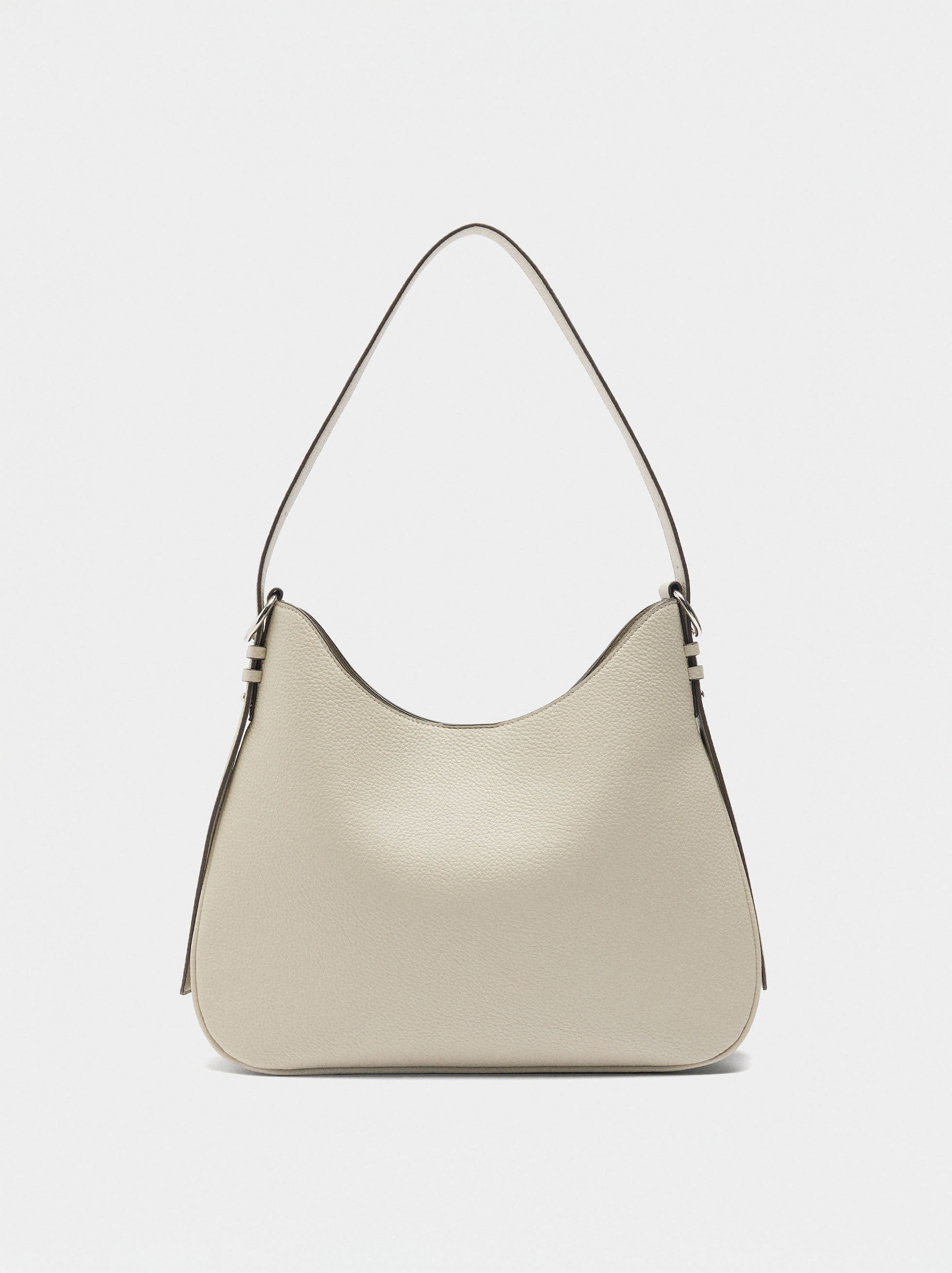Bolso De Hombro Con Textura