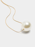 Collar Largo Con Perla