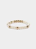 Pulsera Elástica De Perlas