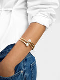 Pulsera Espiral De Perlas