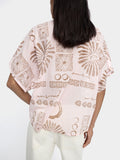 Camisa Estampada 100% Algodón