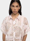 Camisa Estampada 100% Algodón