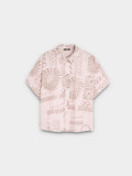 Camisa Estampada 100% Algodón