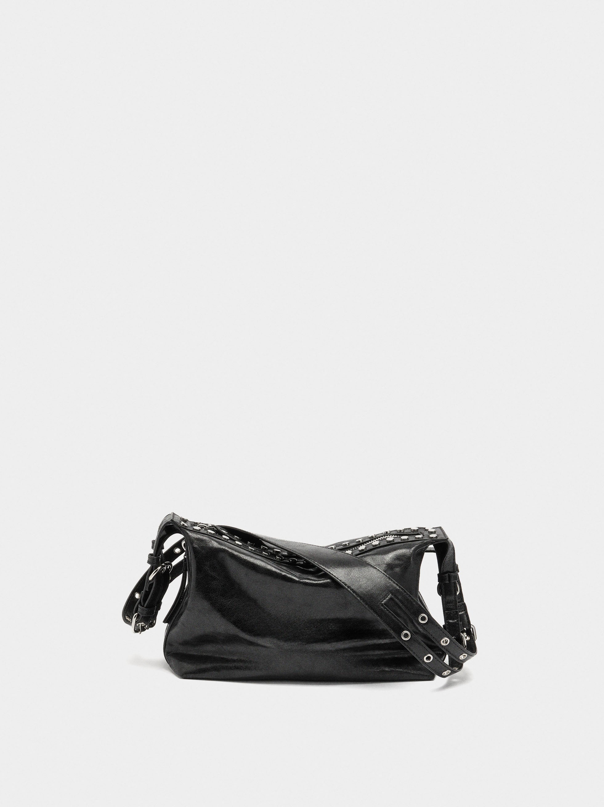 Bolso De Hombro Con Tachuelas