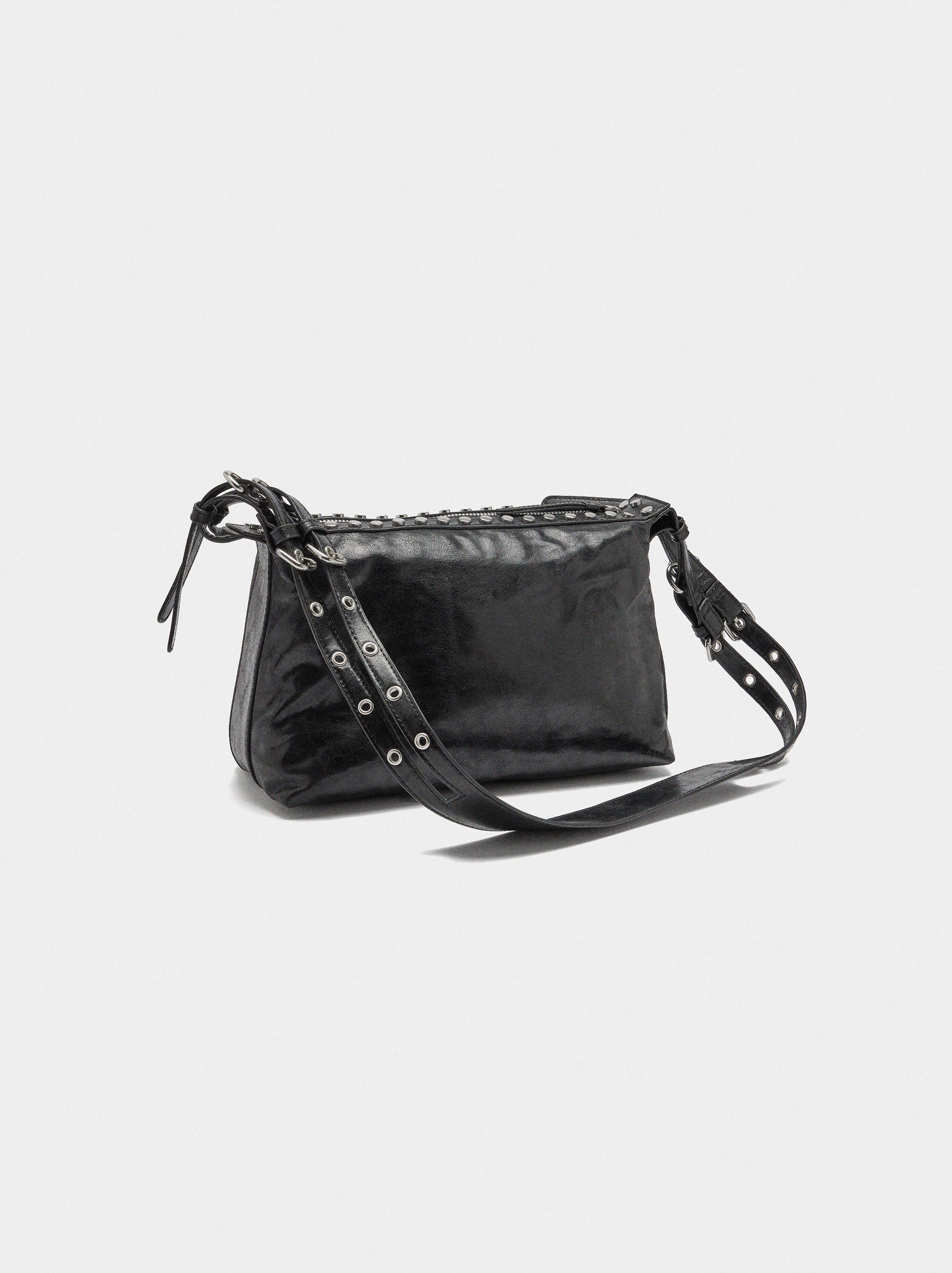 Bolso De Hombro Con Tachuelas