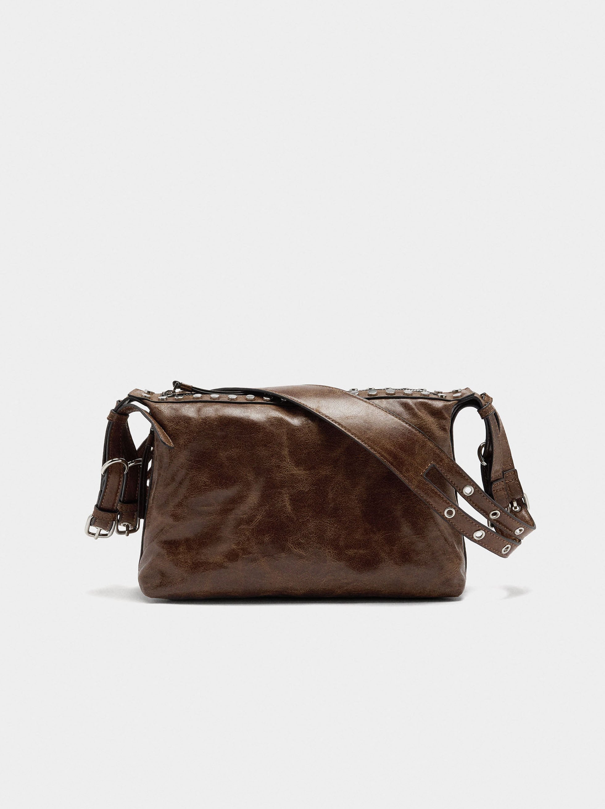 Bolso De Hombro Con Tachuelas