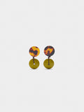 Pendientes Redondos De Efecto Carey