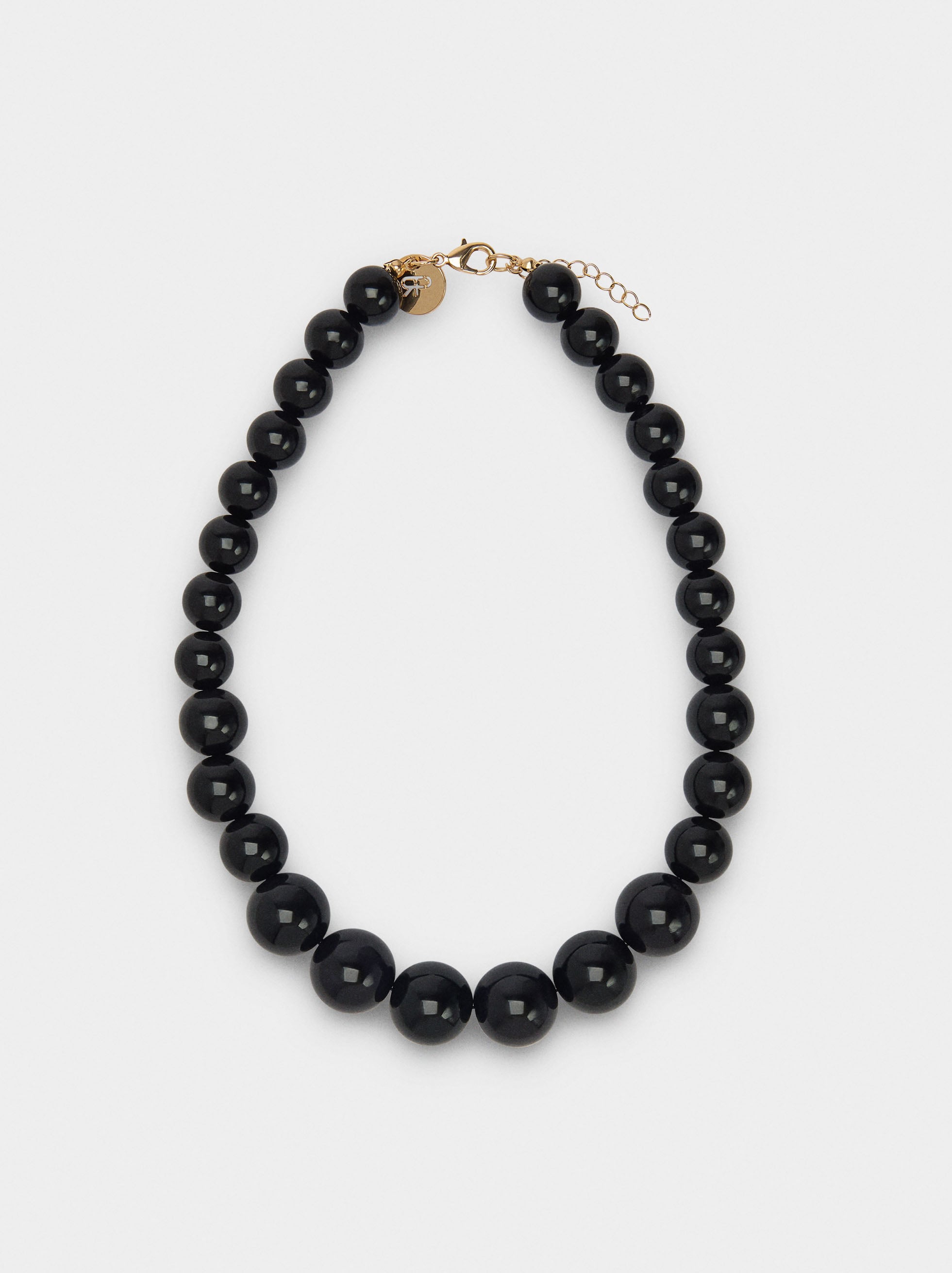 Collar Corto Con Abalorios