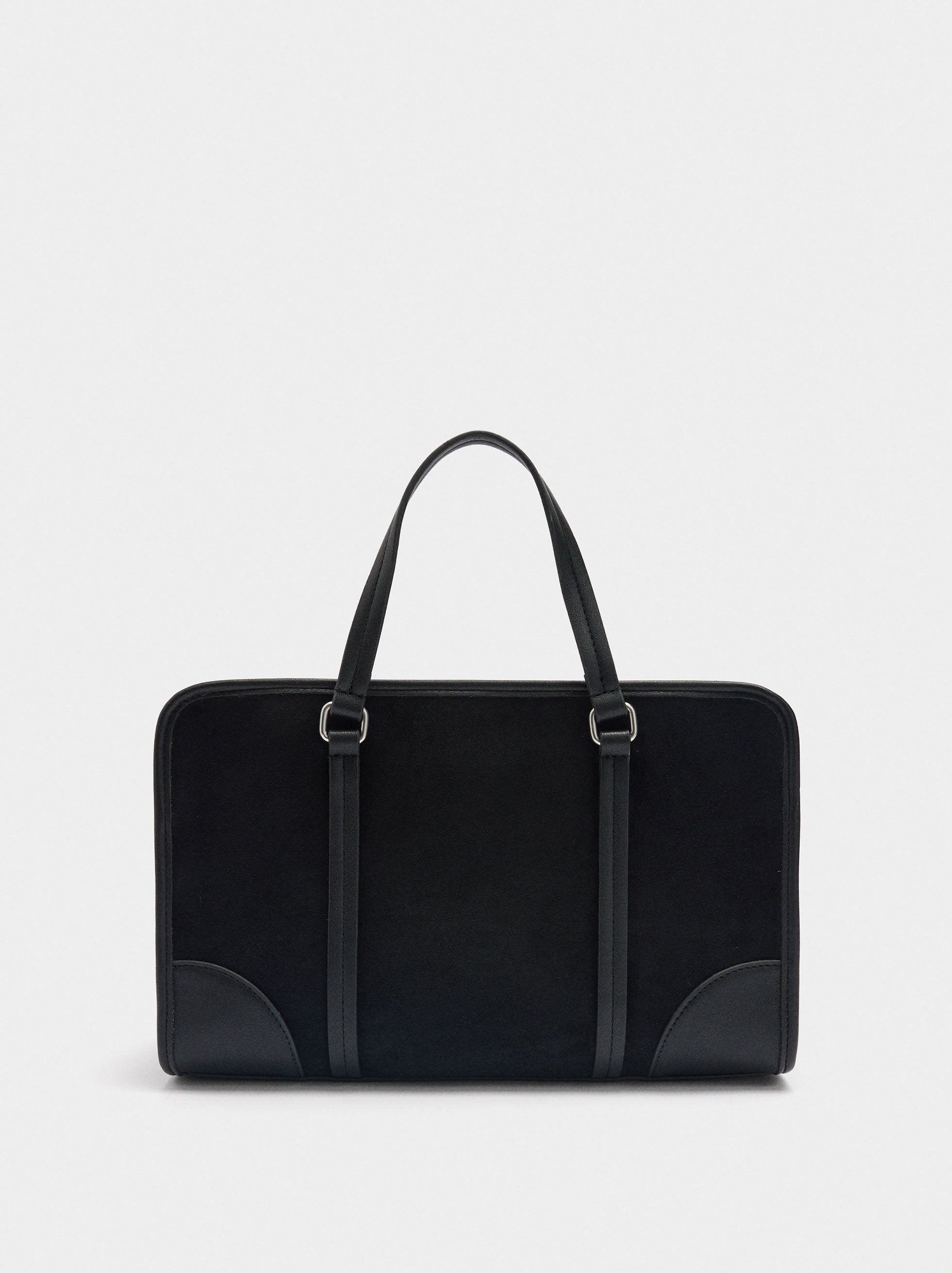 Bolso Tote Con Efecto Piel Y Asa Para El Hombro