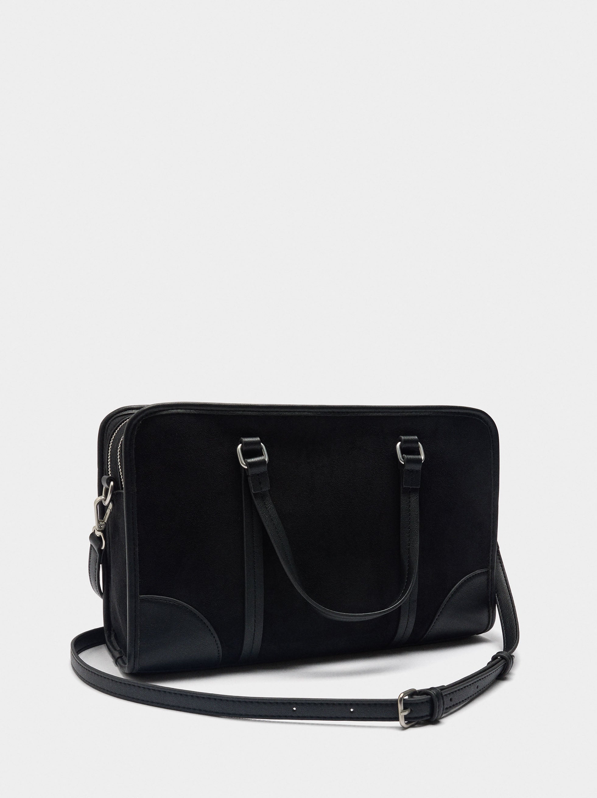 Bolso Tote Con Efecto Piel Y Asa Para El Hombro