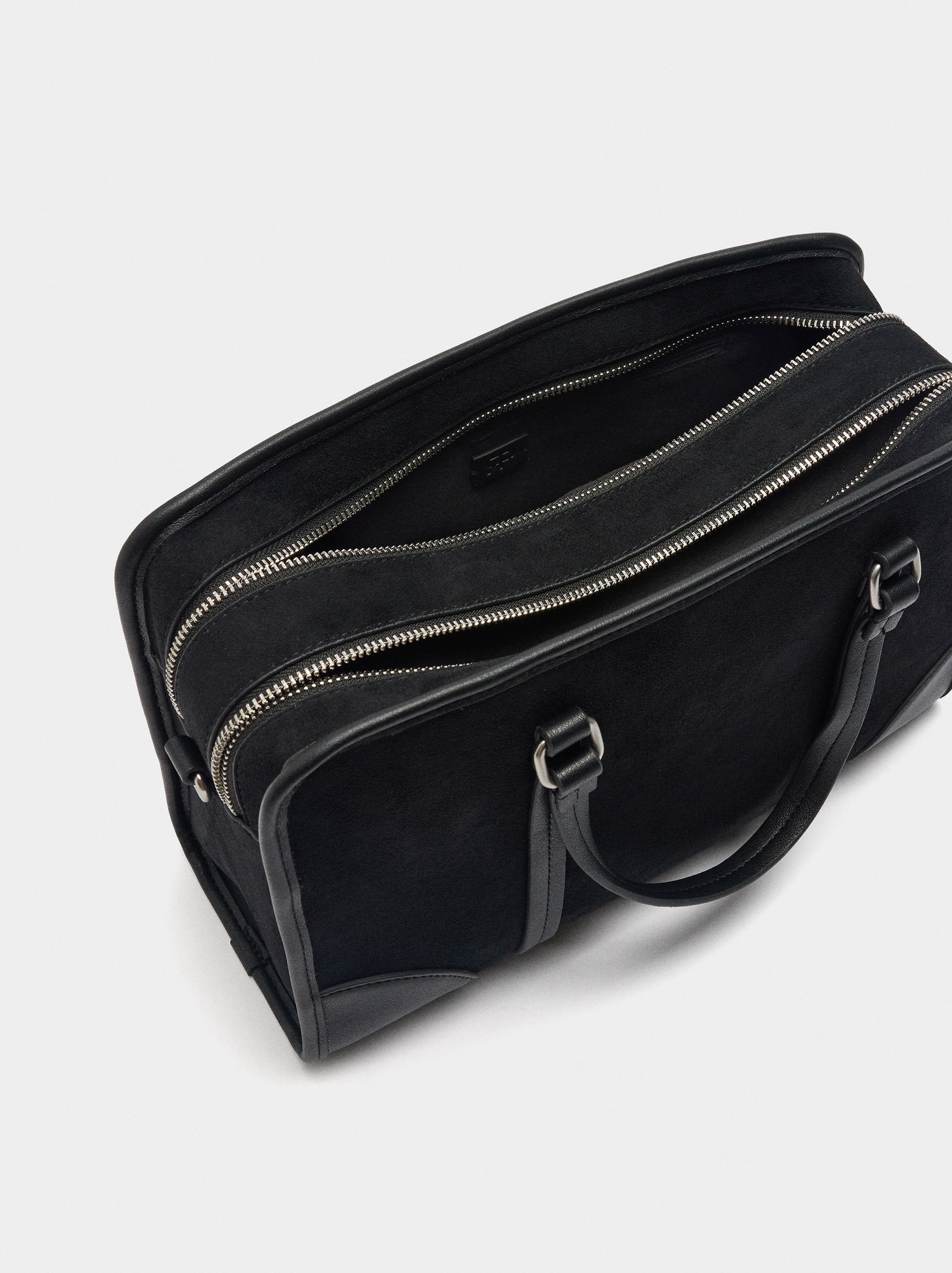 Bolso Tote Con Efecto Piel Y Asa Para El Hombro