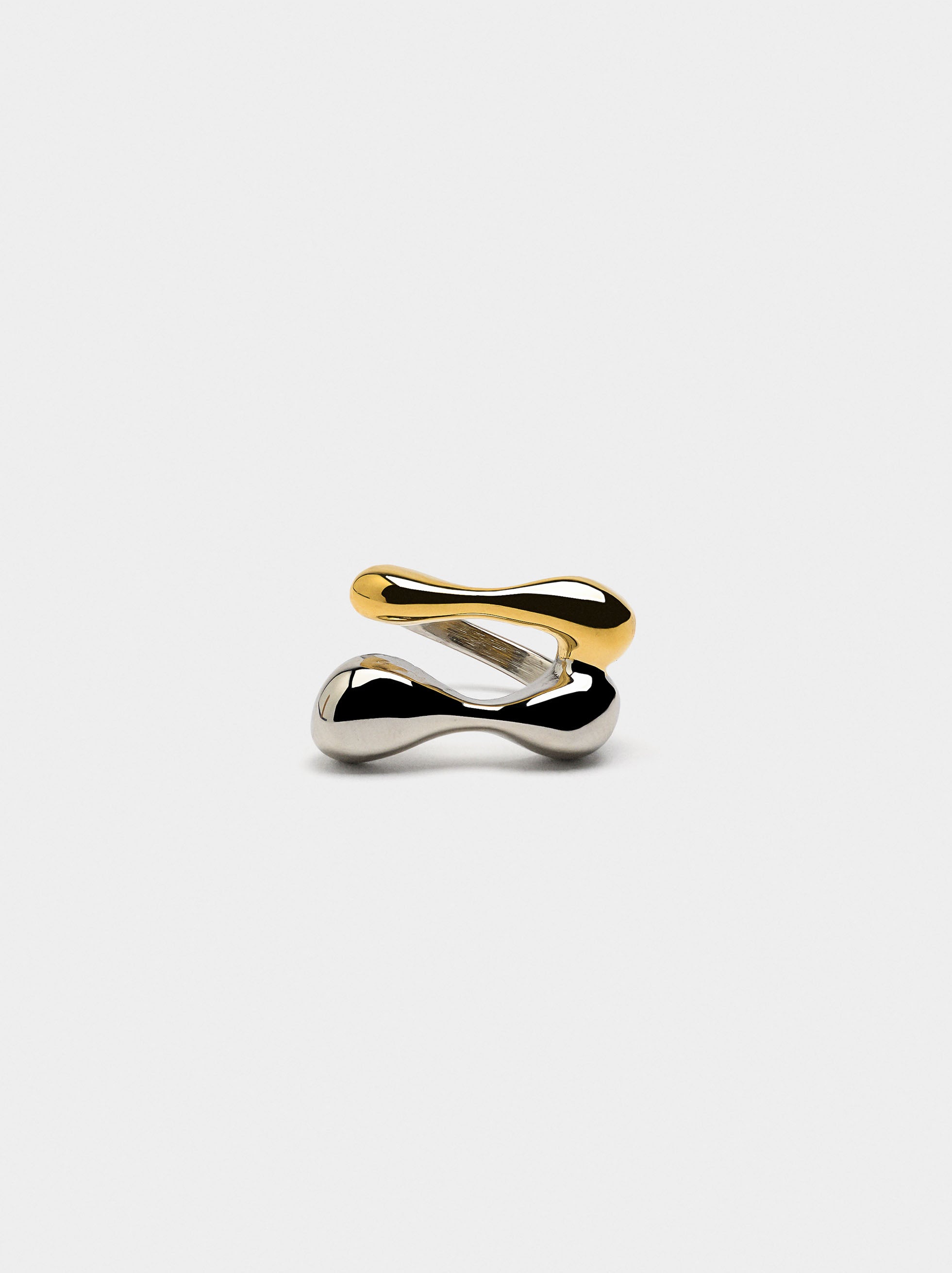 Anillo Efecto Doble - Acero Inoxidable