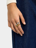 Anillo Efecto Doble - Acero Inoxidable