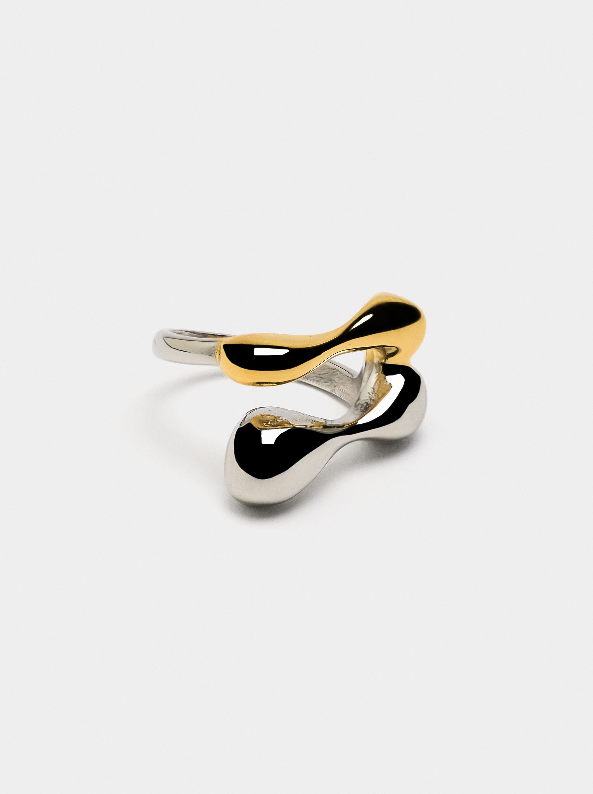 Anillo Efecto Doble - Acero Inoxidable