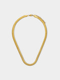 Collar Corto Cadena De Cobra - Acero Inoxidable