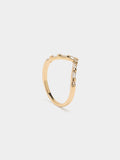 Anillo De Punta Con Circonitas