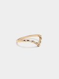 Anillo De Punta Con Circonitas