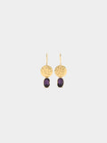 Pendientes Redondos Con Piedras