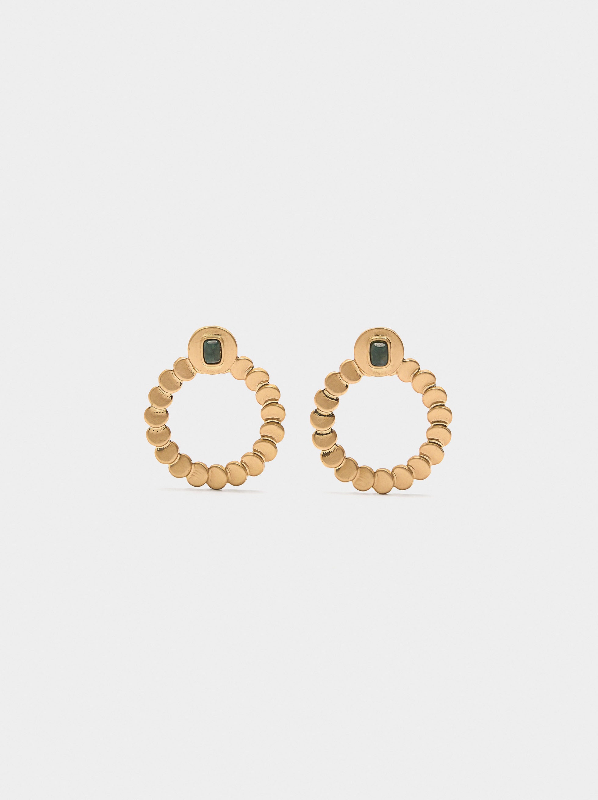Aros Con Piedra
