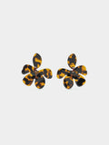 Pendientes De Flores Efecto Carey