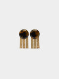 Pendientes Redondos Efecto Carey
