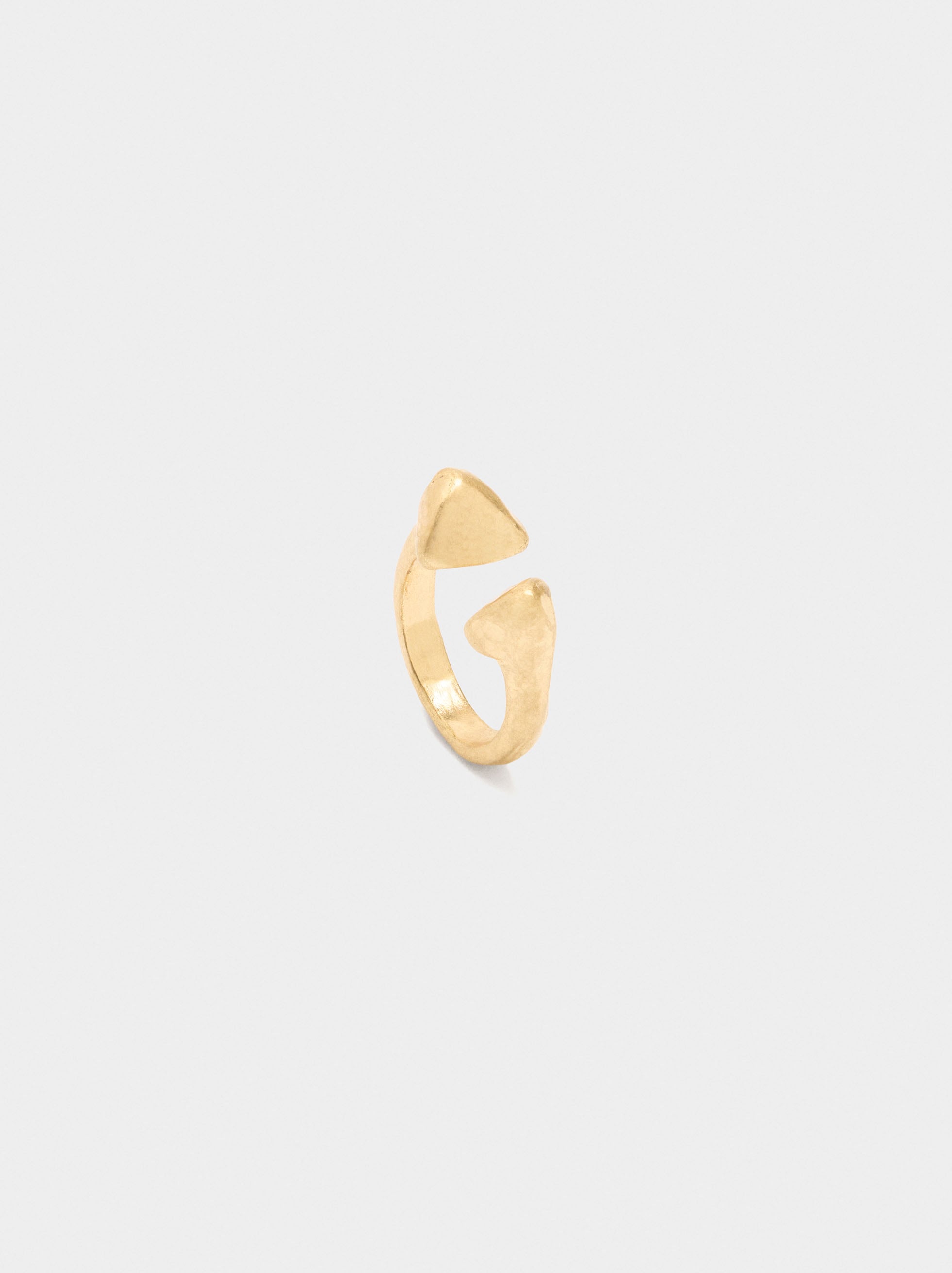 Anillo Abierto Con Relieve