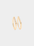 Set De Anillos Con Circonitas
