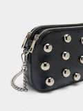 Bolso Bandolera Con Esferas Metálicas