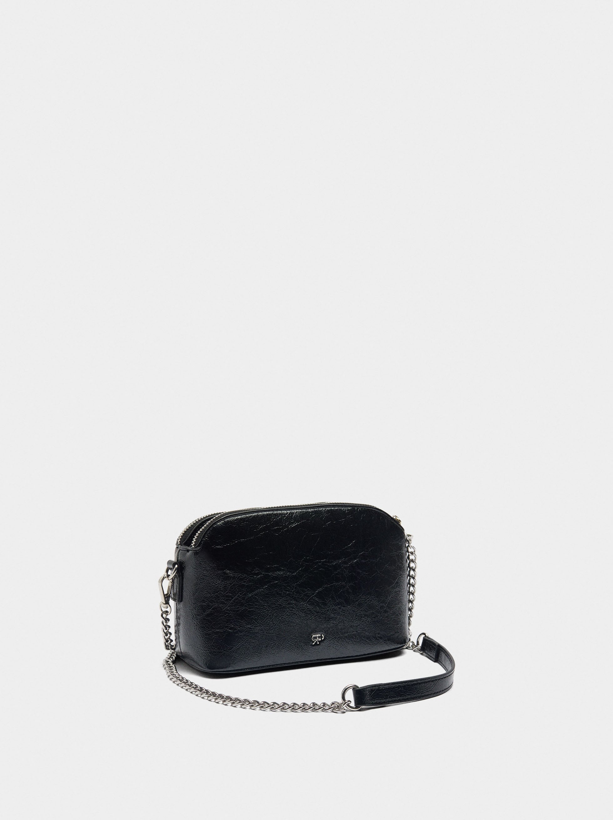 Bolso Bandolera Con Esferas Metálicas