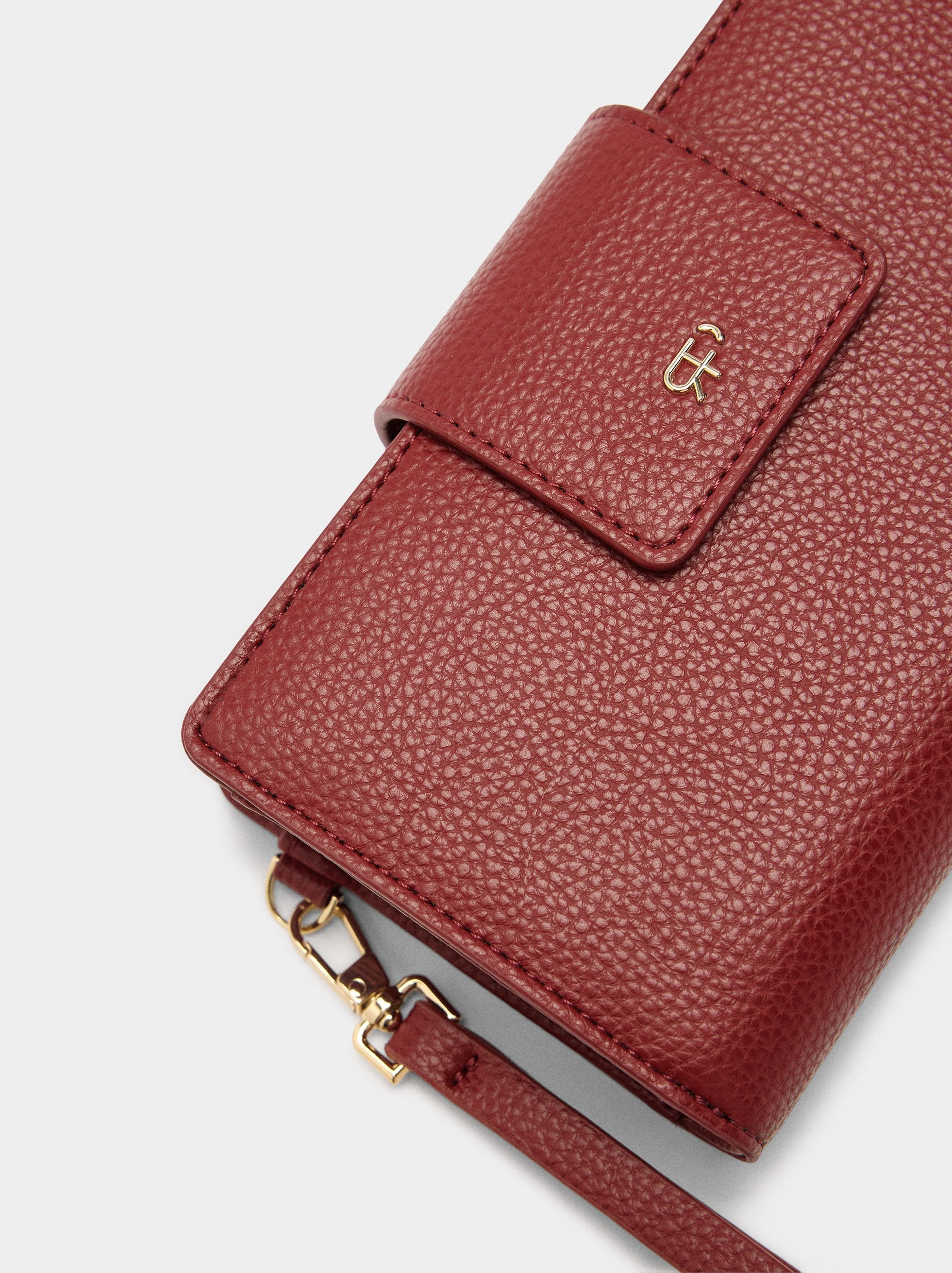 Cartera Con Bolso Para Móvil