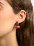 Pendientes Cortos De Resina