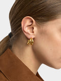 Aros Dorados - Acero Inoxidable