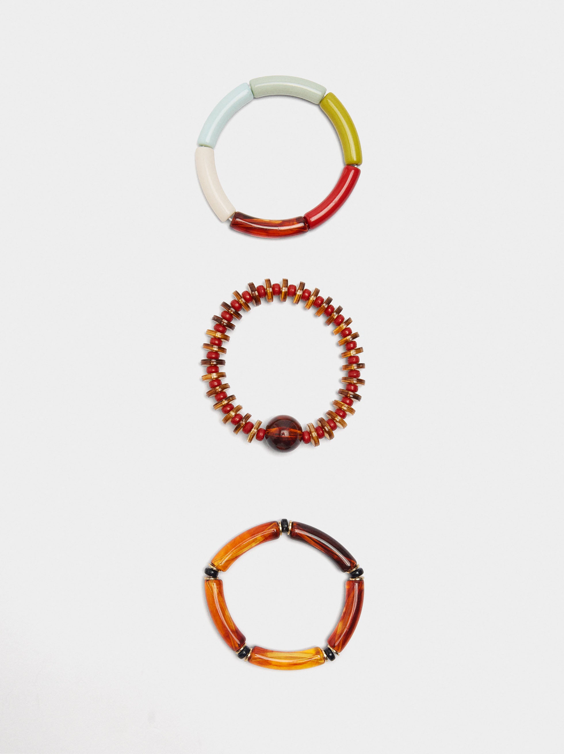 Set De Pulseras Elásticas