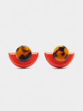 Pendientes Abanico Efecto Carey