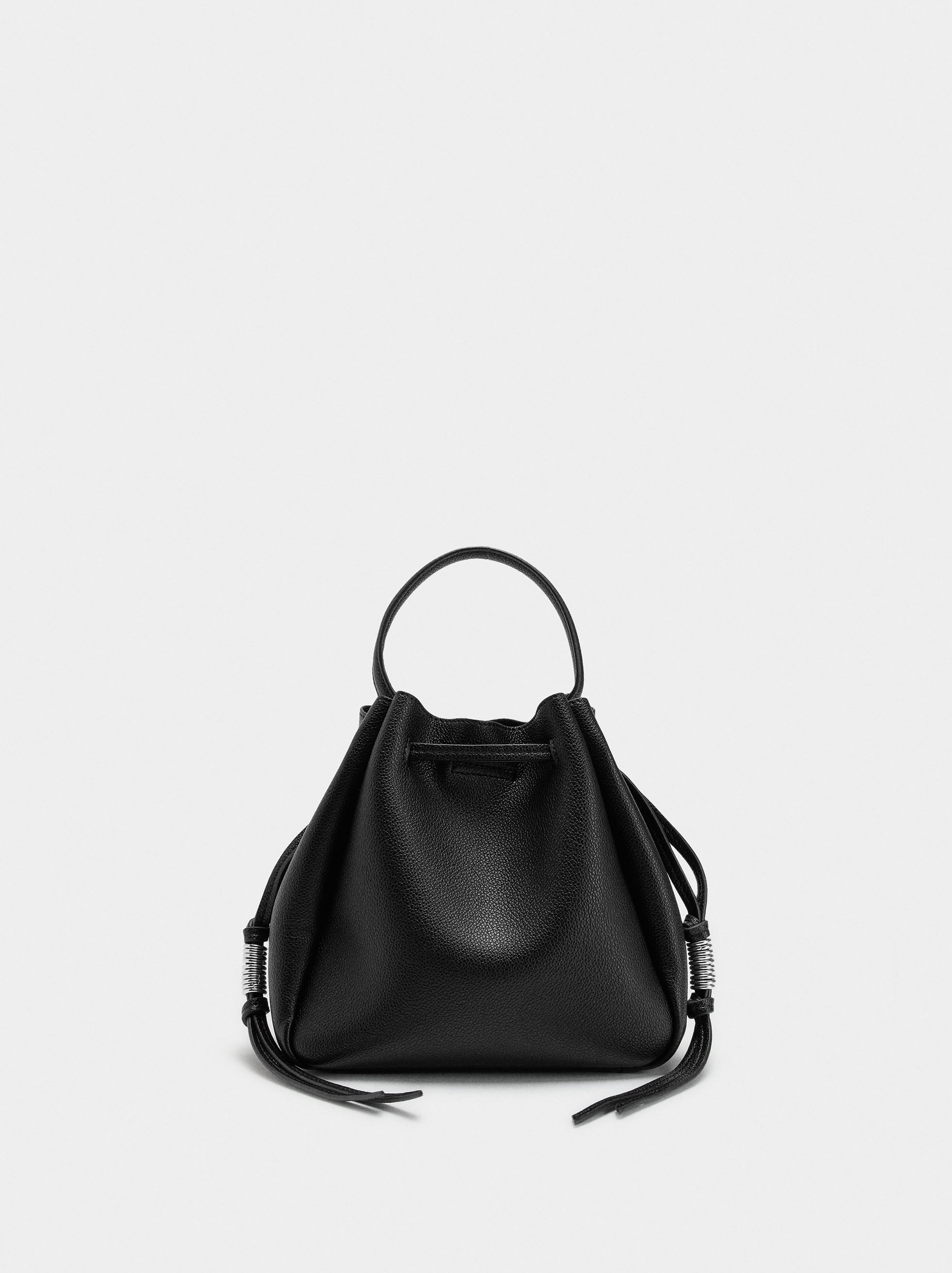 Bolso Bombonera Con Textura