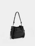 Bolso Bombonera Con Textura
