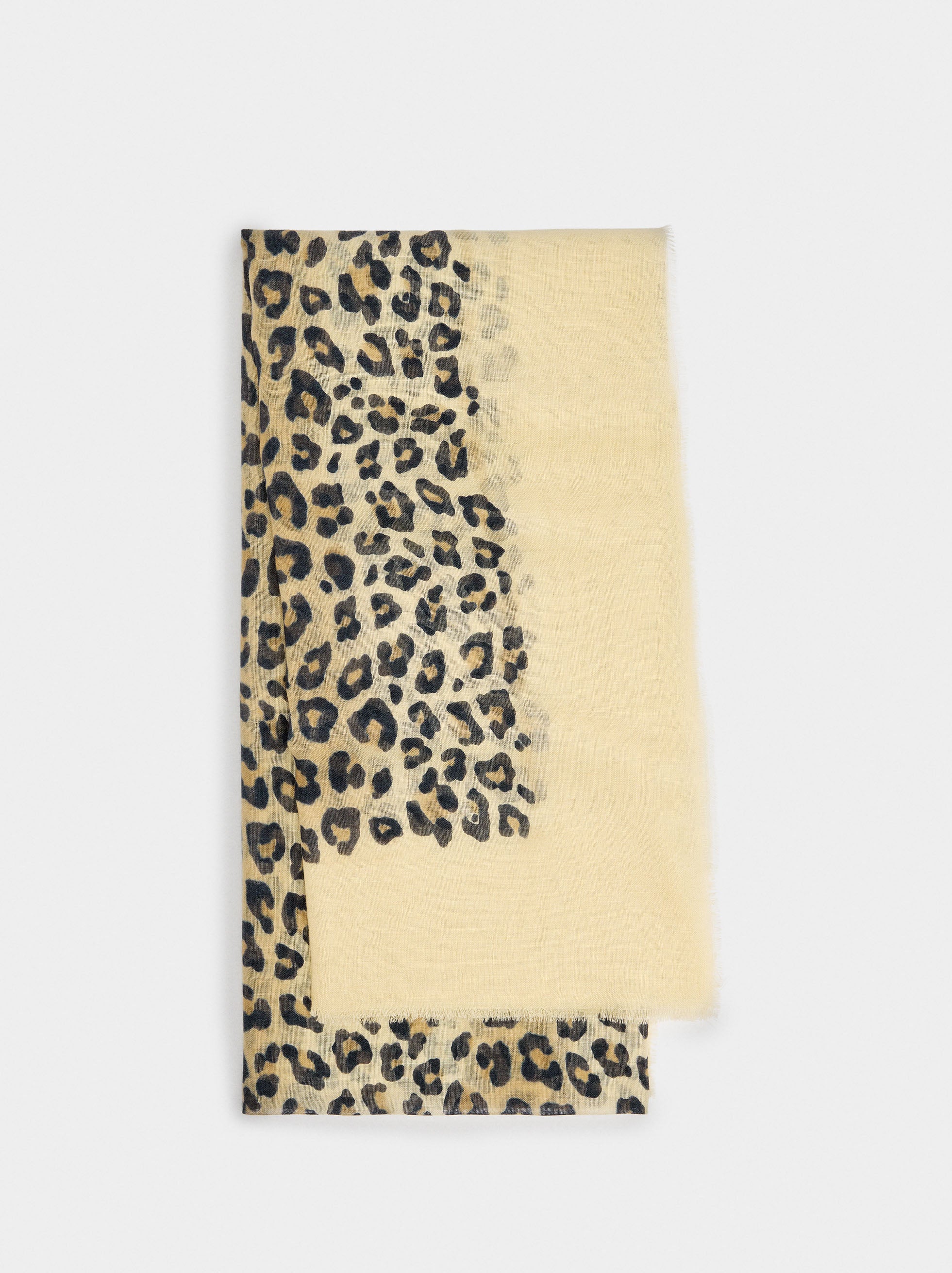 Pañuelo Con Estampado Animal