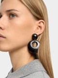 Pendientes Redondos De Resina