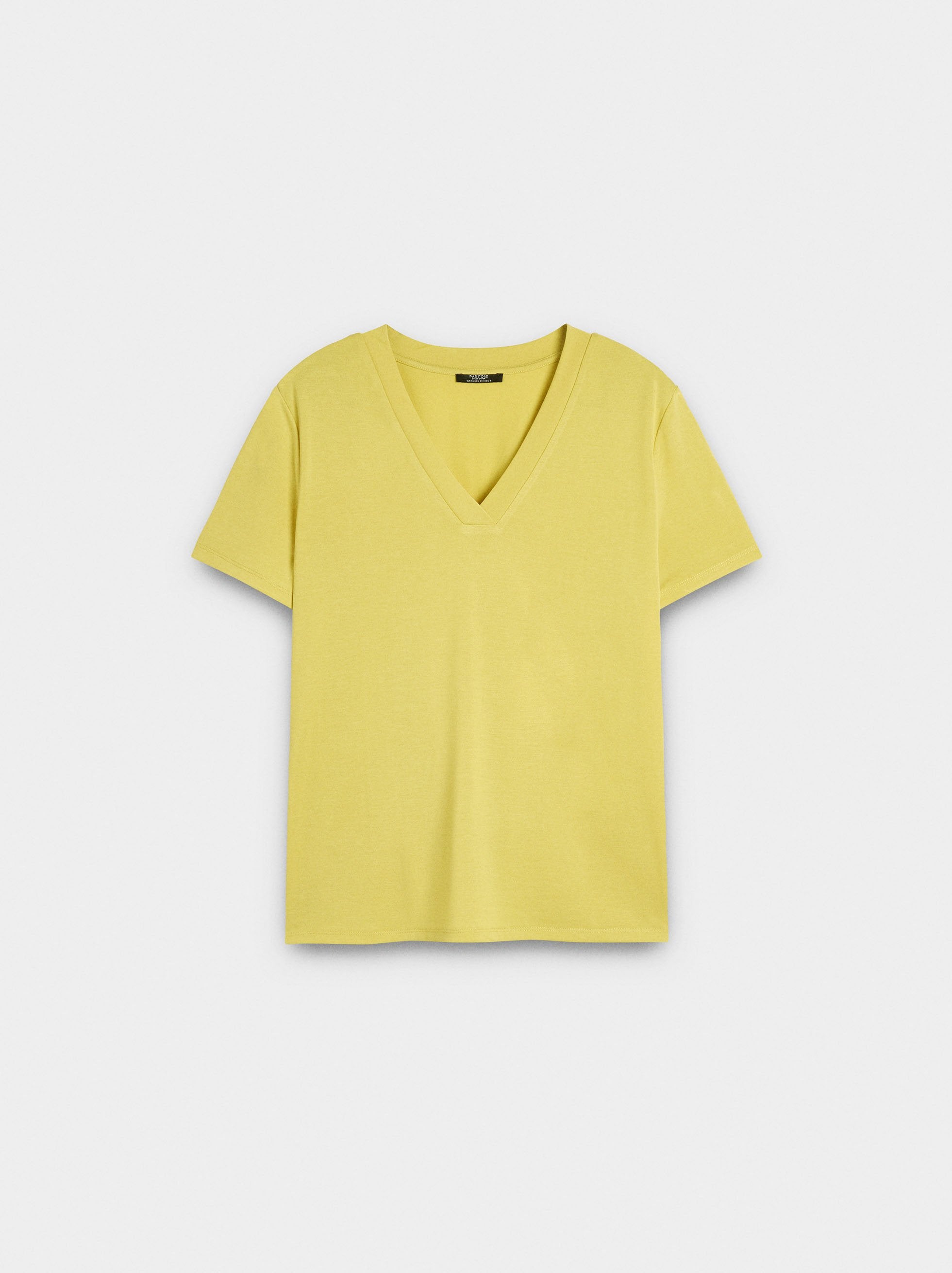 Camiseta Básica Cuello Pico